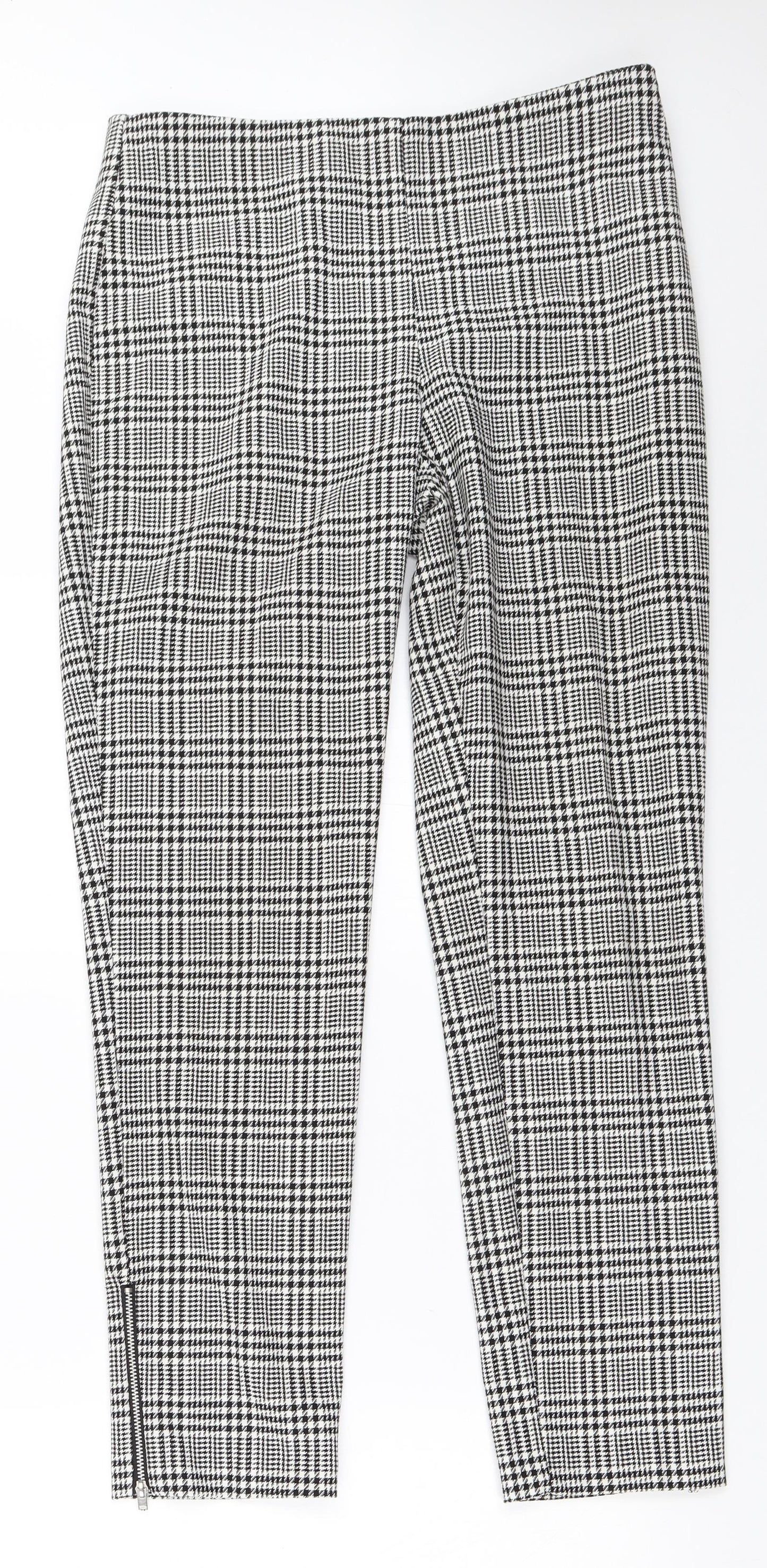 F&F Womens Black   Trousers  Size 10 L29 in