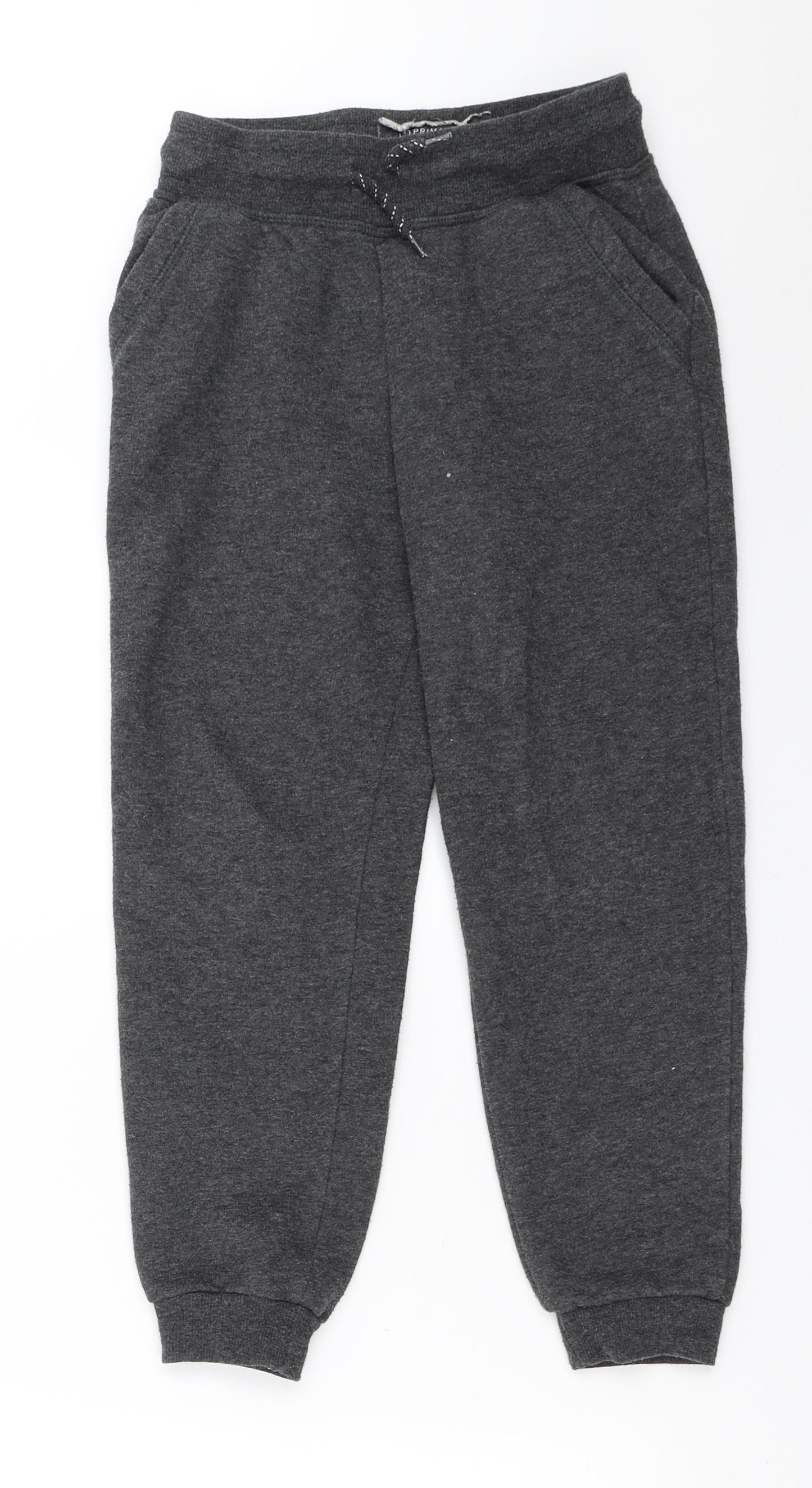 Primark Boys Grey   Jogger Trousers Size 7-8 Years