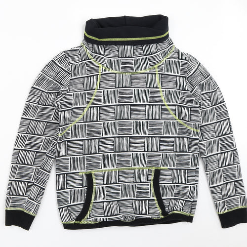 H&M Womens Black   Pullover Sweatshirt Size 36