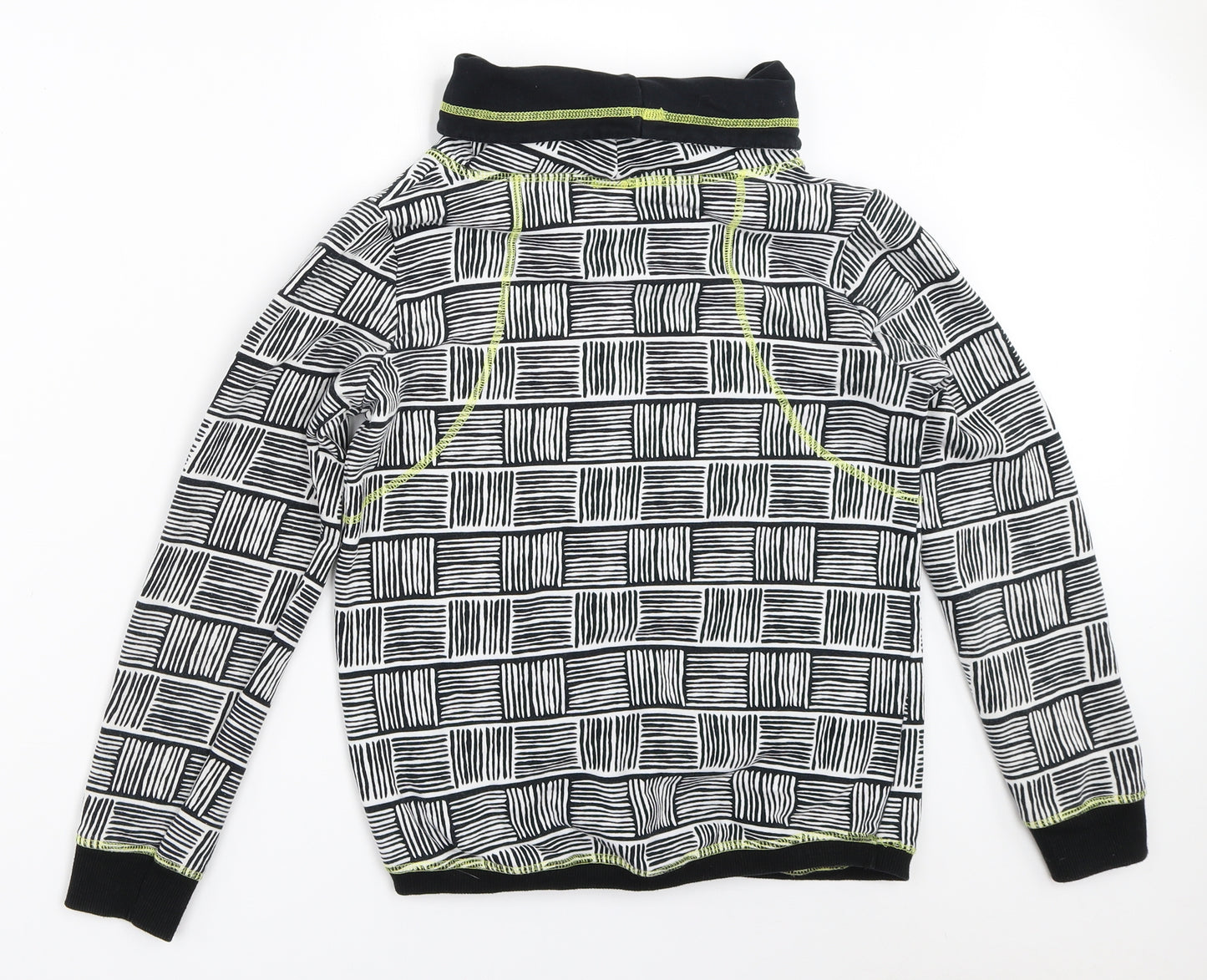 H&M Womens Black   Pullover Sweatshirt Size 36