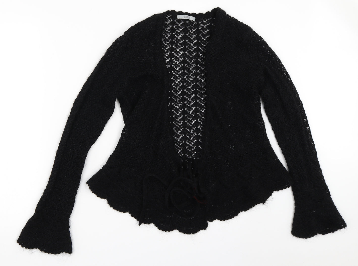 Marks and Spencer Womens Black   Cardigan Jumper Size 10