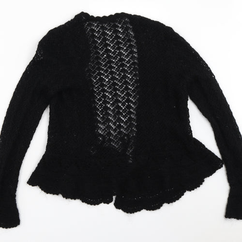 Marks and Spencer Womens Black   Cardigan Jumper Size 10