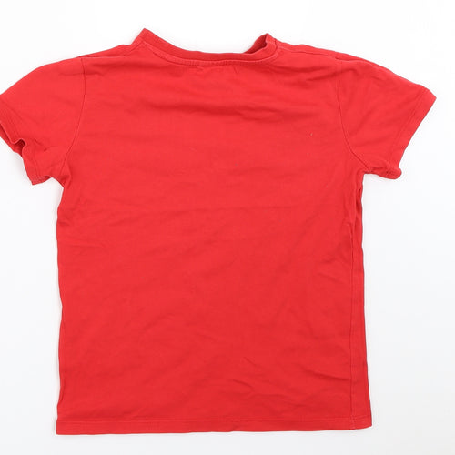 L.F.C Boys Red   Basic T-Shirt Size 7-8 Years  - Liverpool FC
