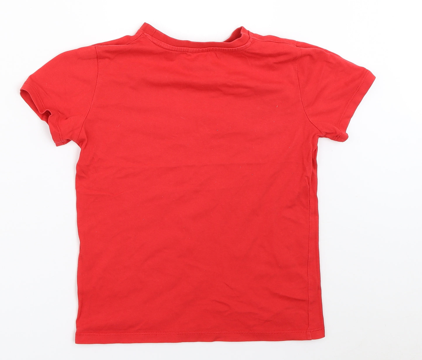 L.F.C Boys Red   Basic T-Shirt Size 7-8 Years  - Liverpool FC