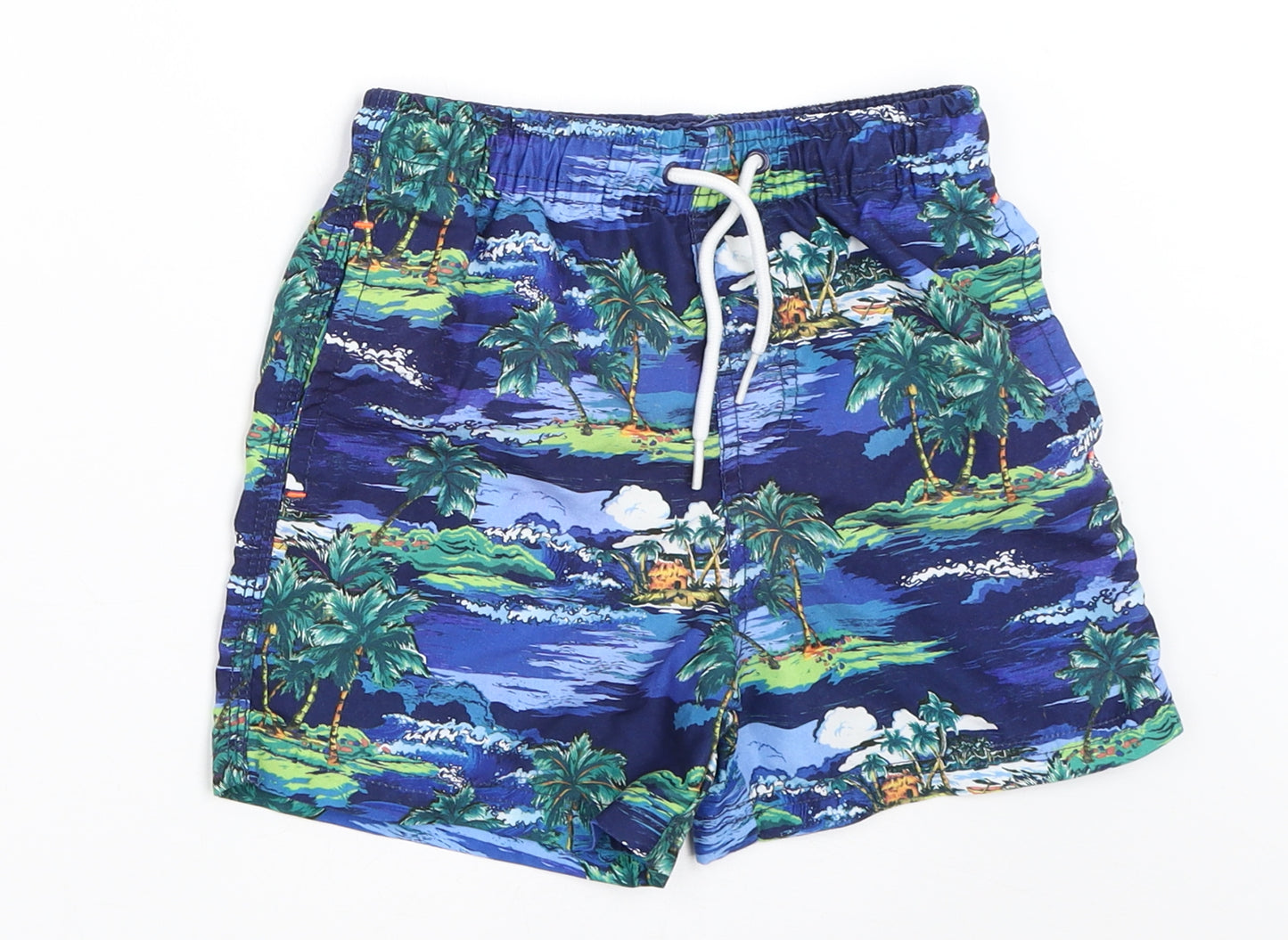 NEXT Boys Blue   Bermuda Shorts Size 5-6 Years - Swim shorts