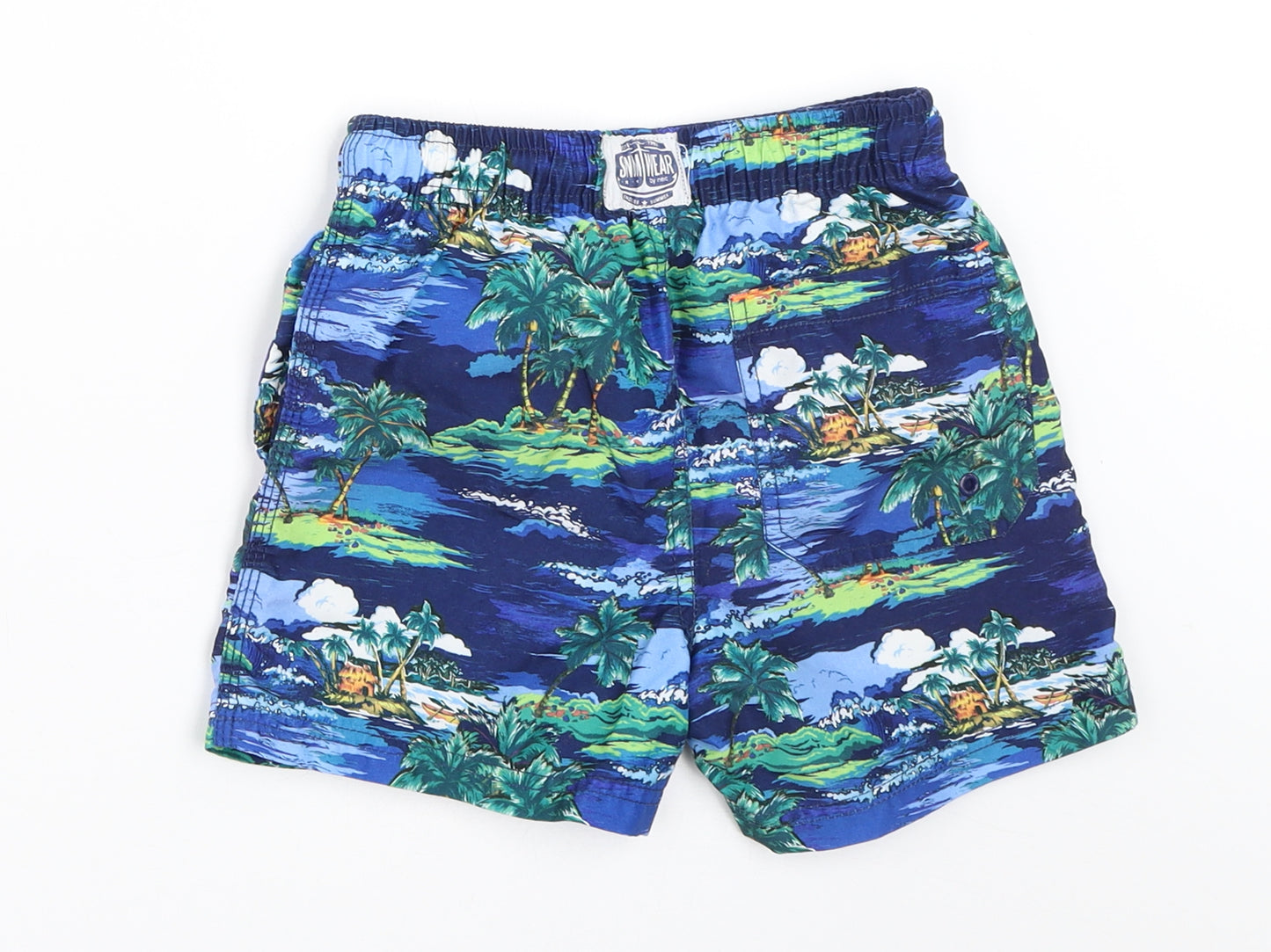 NEXT Boys Blue   Bermuda Shorts Size 5-6 Years - Swim shorts