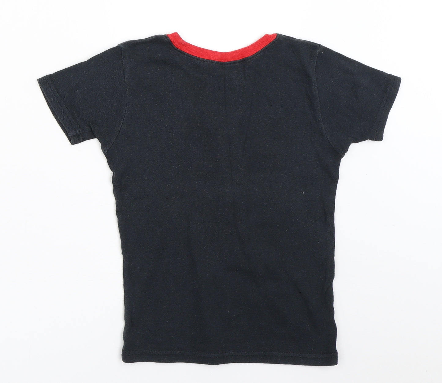 Carter's Boys Black   Basic T-Shirt Size 7 Years