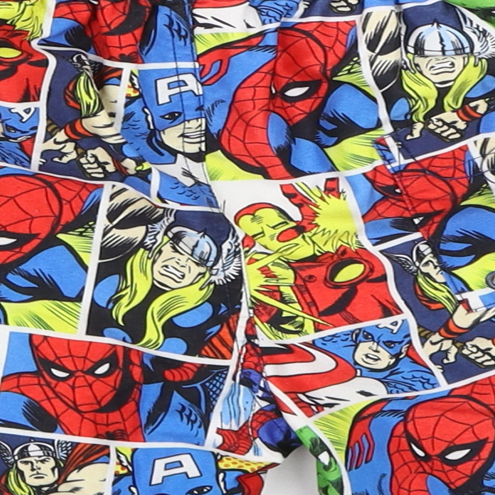 Matalan Boys Blue   Bermuda Shorts Size 6-7 Years - Marvel Comics