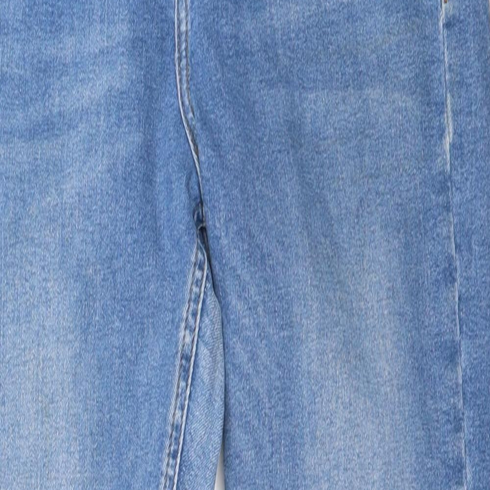 Topshop Womens Blue  Denim Skinny Jeans Size 30 in L32 in
