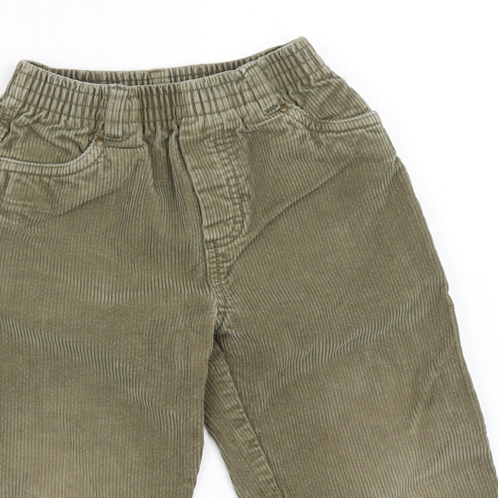 Jacadi Boys Green  Corduroy Capri Trousers Size 2 Years