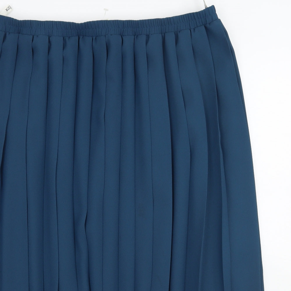 Eastex Womens Green  Rayon A-Line Skirt Size 20