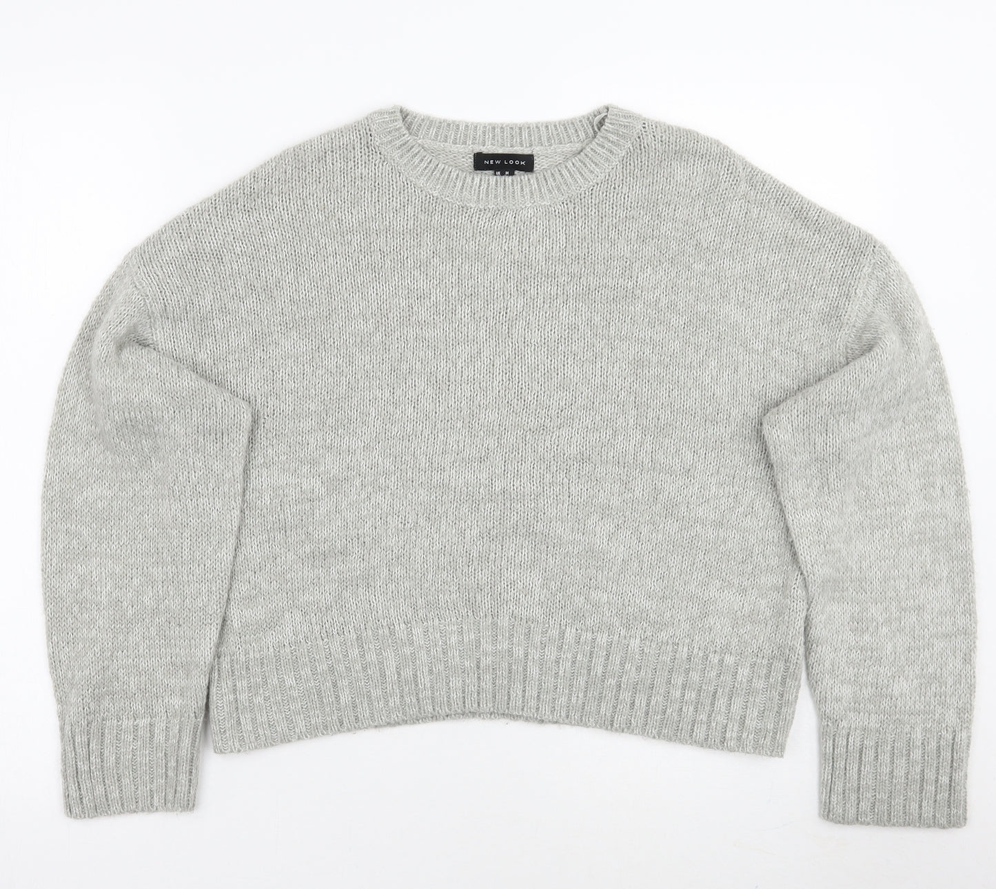 Newlook Womens Grey   Pullover Jumper Size M
