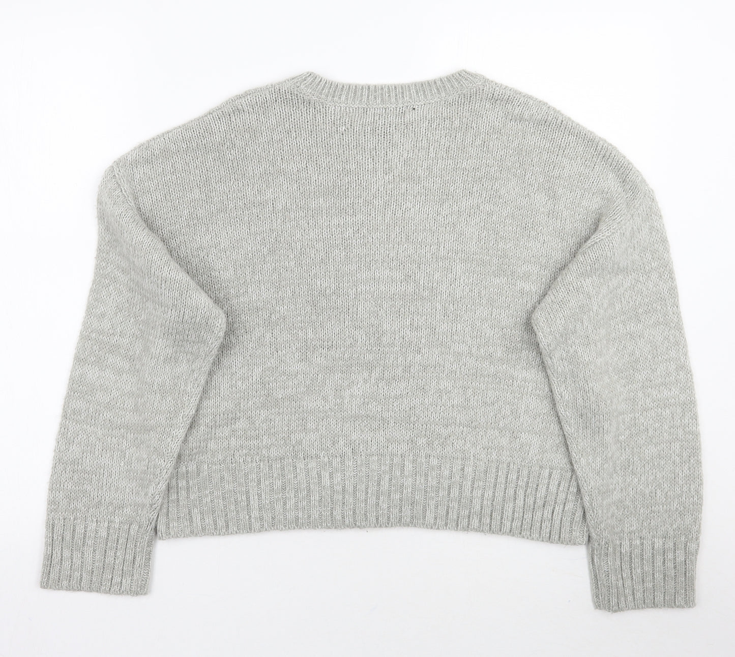Newlook Womens Grey   Pullover Jumper Size M