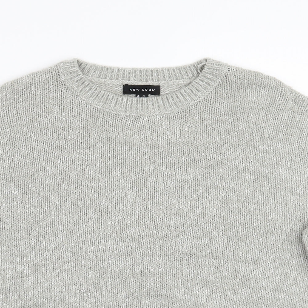 Newlook Womens Grey   Pullover Jumper Size M