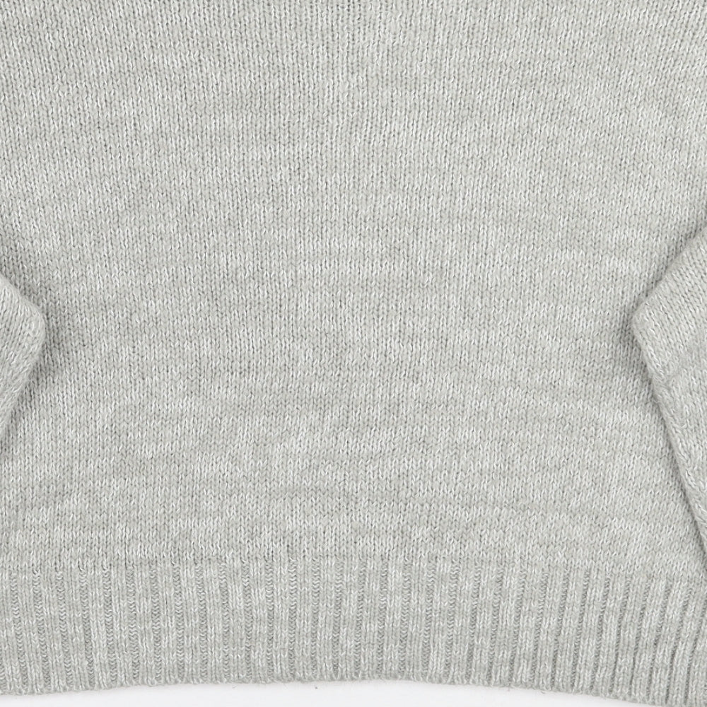 Newlook Womens Grey   Pullover Jumper Size M