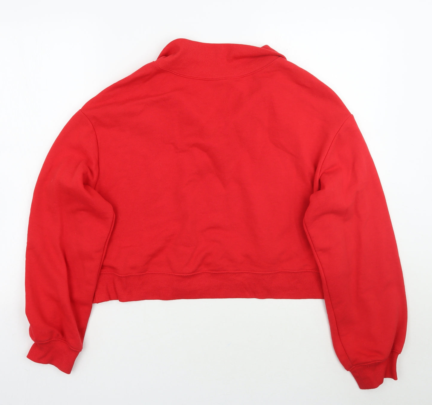 H&M Womens Red   Pullover Jumper Size M
