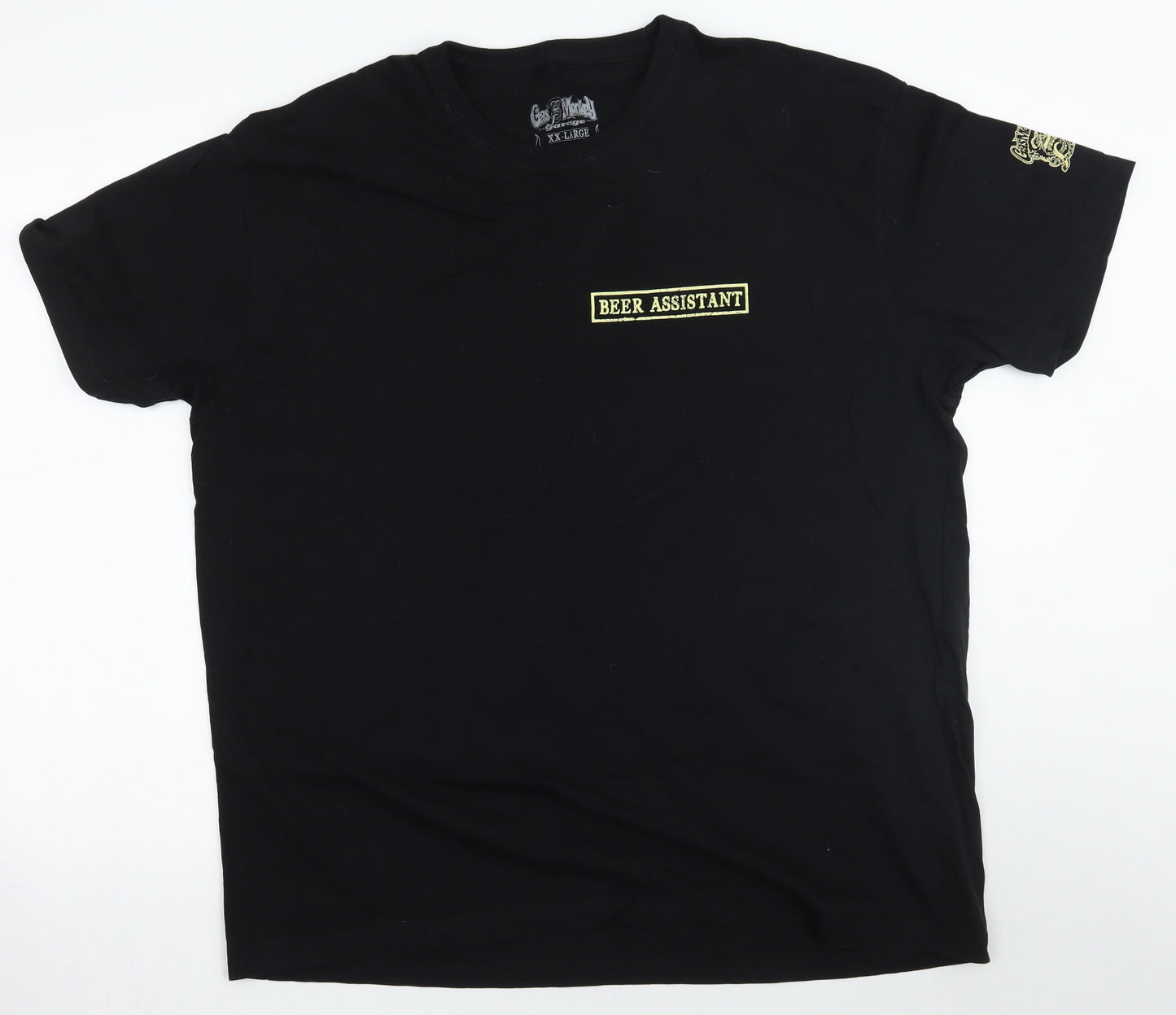Gas Monkey Mens Black    T-Shirt Size 2XL