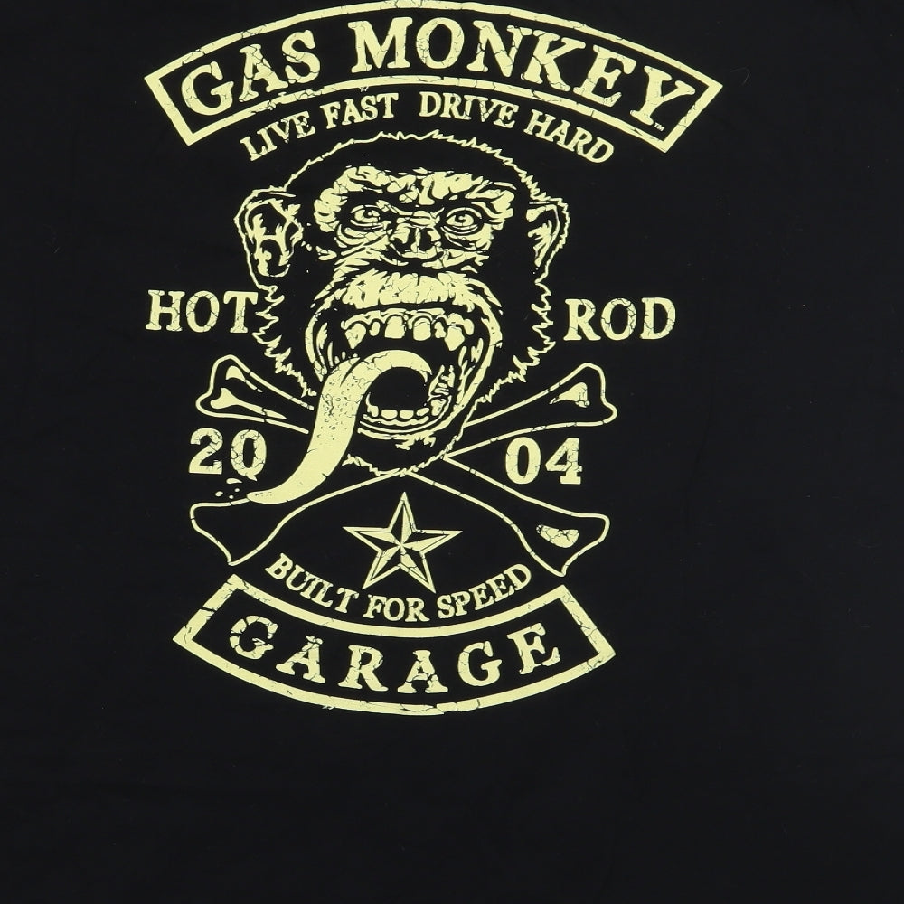 Gas Monkey Mens Black    T-Shirt Size 2XL