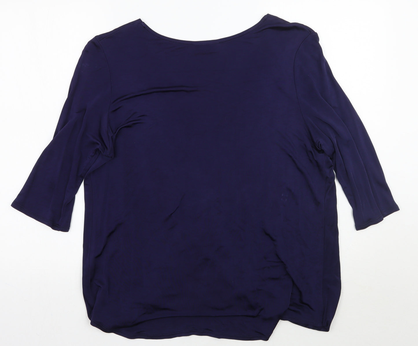 Wallis Womens Blue   Basic Blouse Size 18
