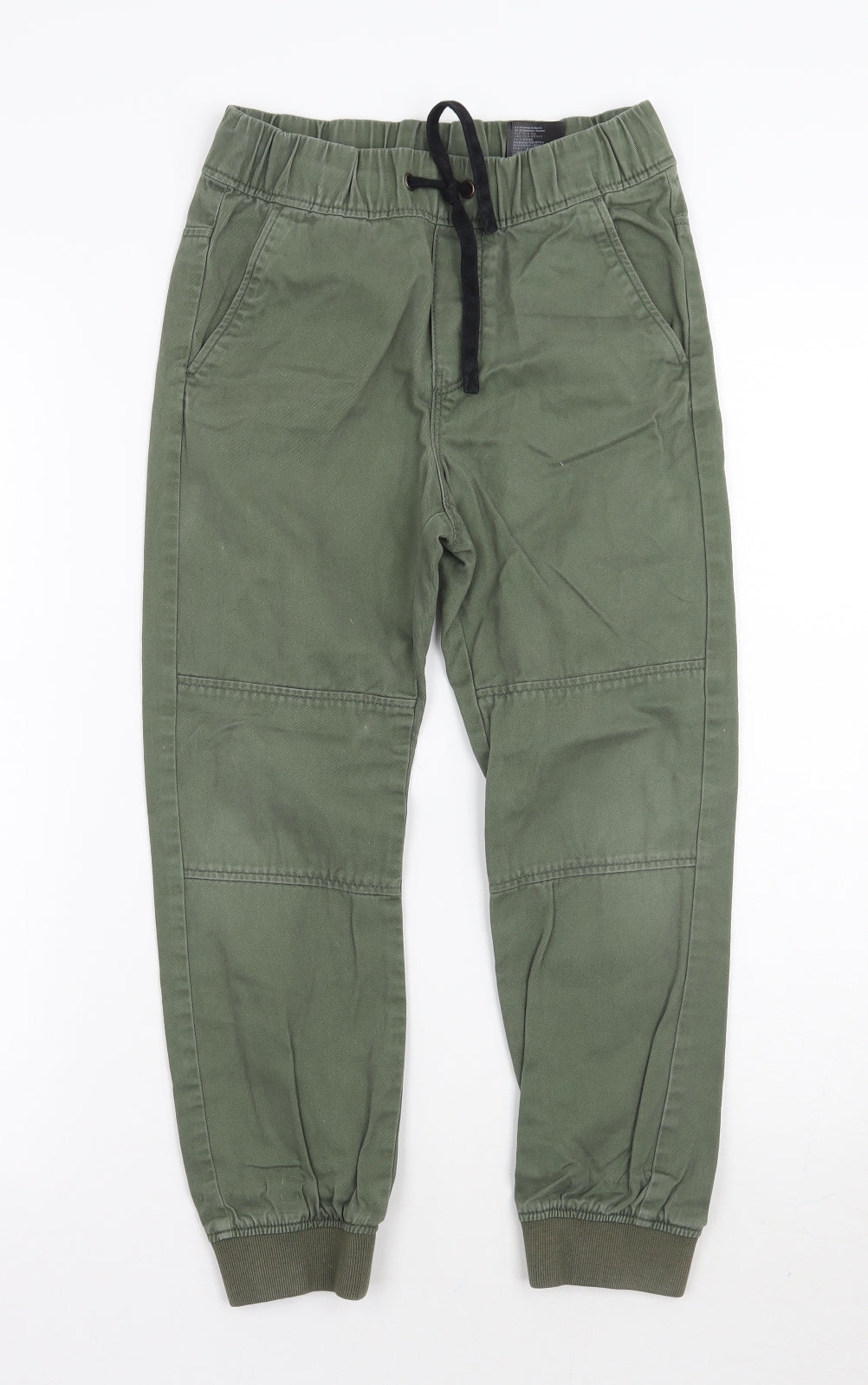H&M Girls Green   Cargo Trousers Size 8-9 Years