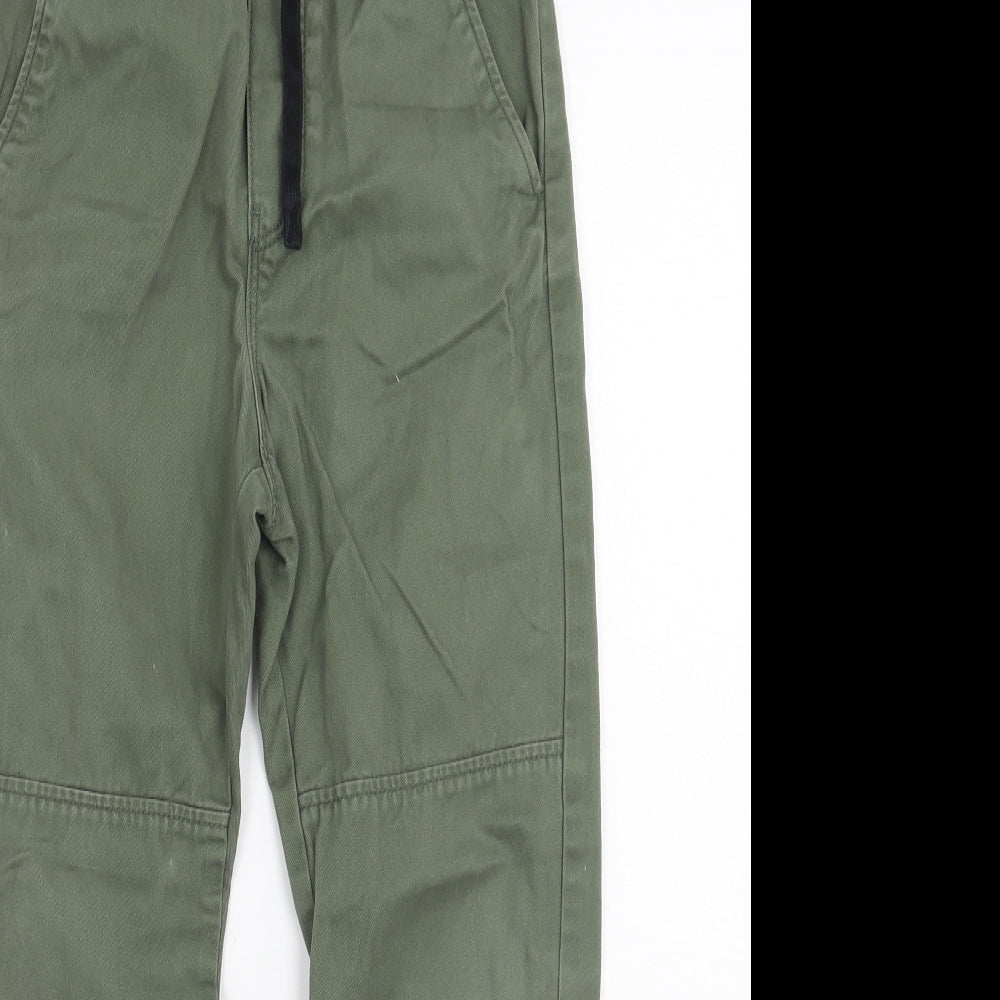 H&M Girls Green   Cargo Trousers Size 8-9 Years
