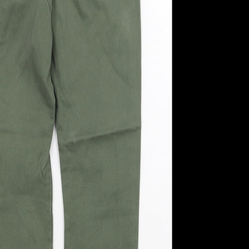 H&M Girls Green   Cargo Trousers Size 8-9 Years