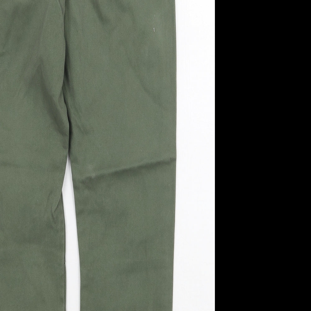 H&M Girls Green   Cargo Trousers Size 8-9 Years