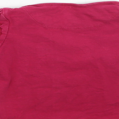 George Girls Pink Floral  Basic T-Shirt Size 2-3 Years