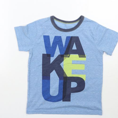 Woolworths Boys Blue   Basic T-Shirt Size 10 Years