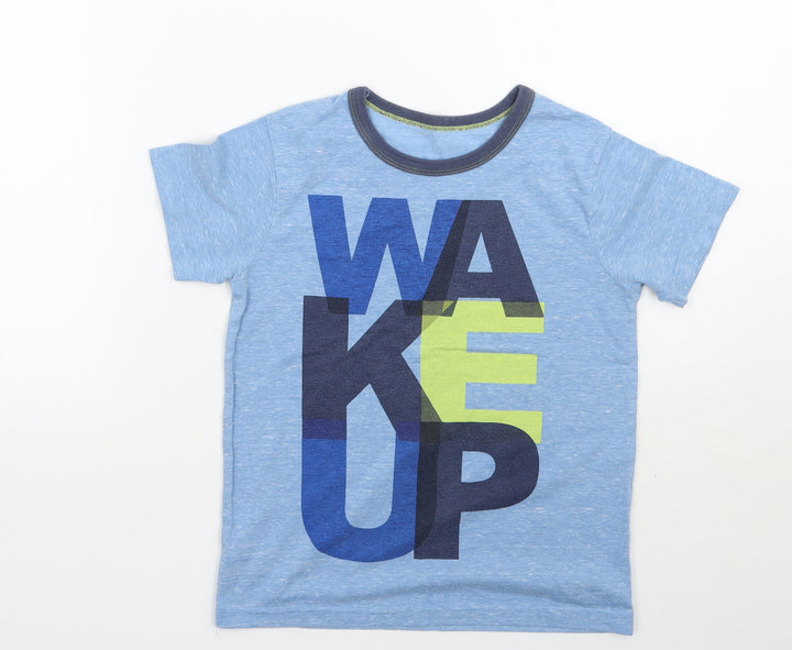 Woolworths Boys Blue   Basic T-Shirt Size 10 Years