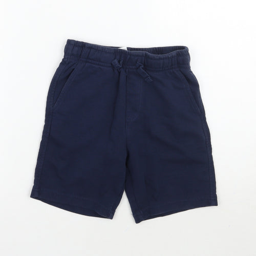 George Boys Blue   Sweat Shorts Size 7-8 Years