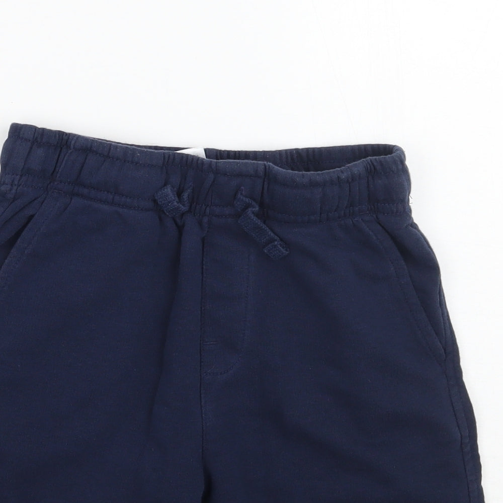 George Boys Blue   Sweat Shorts Size 7-8 Years