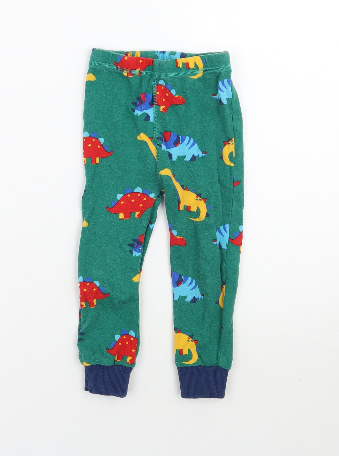 NEXT Boys Green Geometric  Sweatpants Trousers Size 2-3 Years