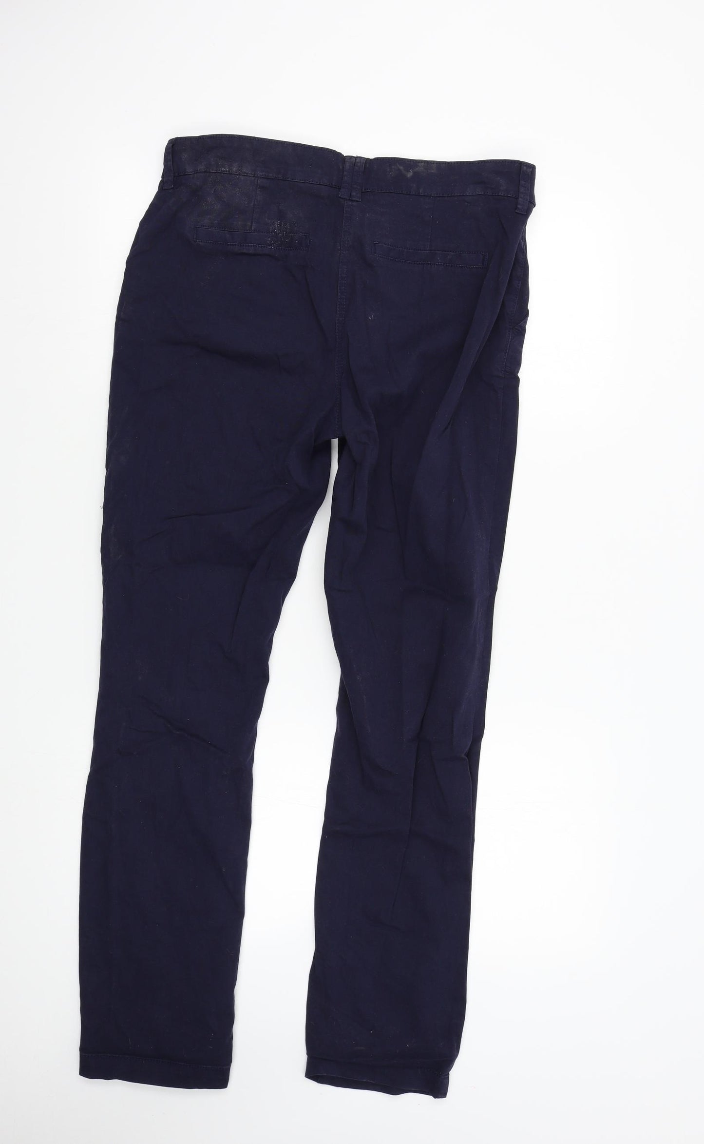 NEXT Womens Blue   Trousers  Size 10 L30 in