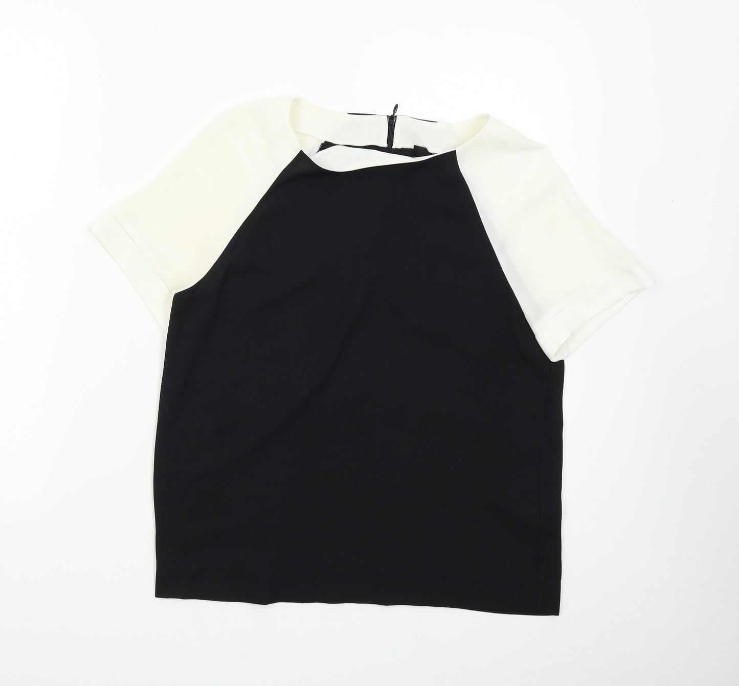 NEXT Womens Black   Basic Blouse Size 8