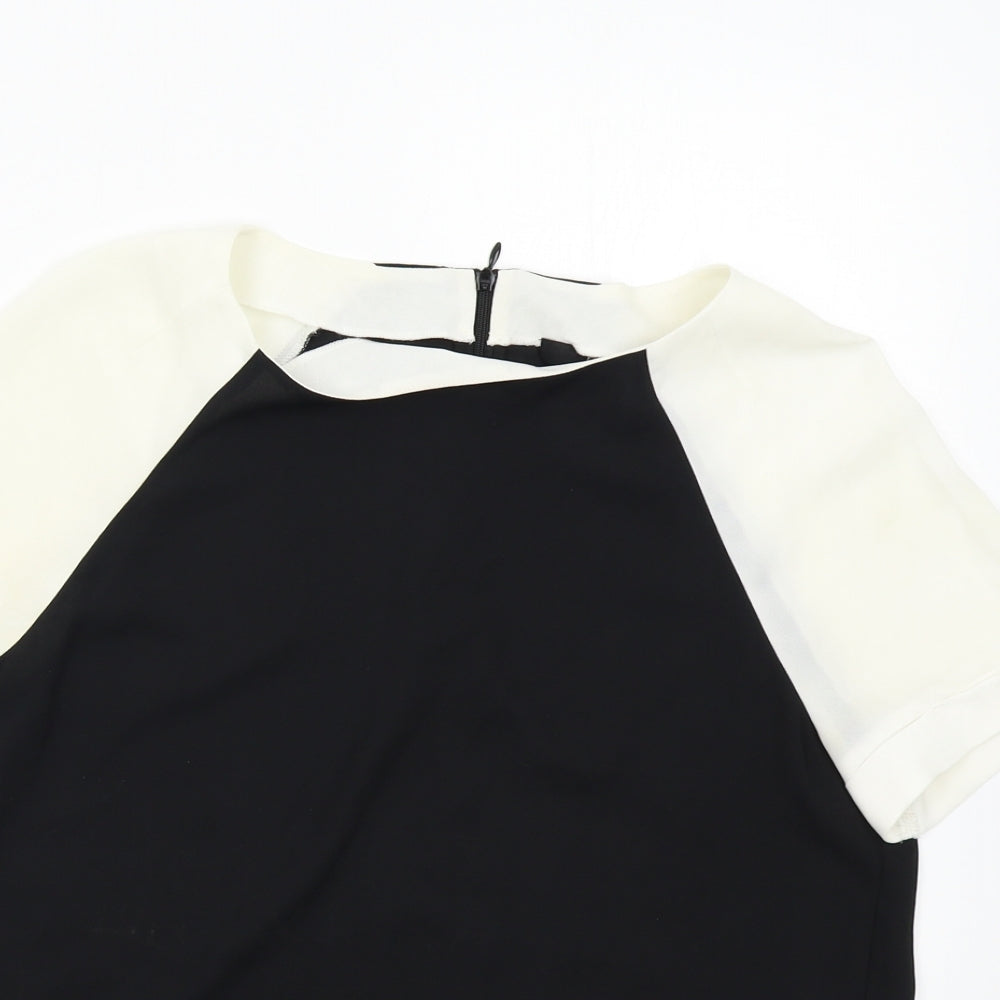 NEXT Womens Black   Basic Blouse Size 8