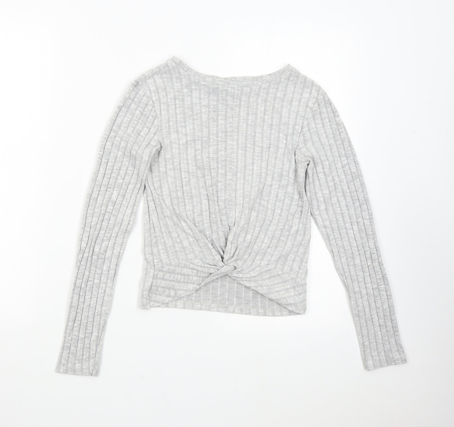 Primark Womens Grey   Basic T-Shirt Size 6