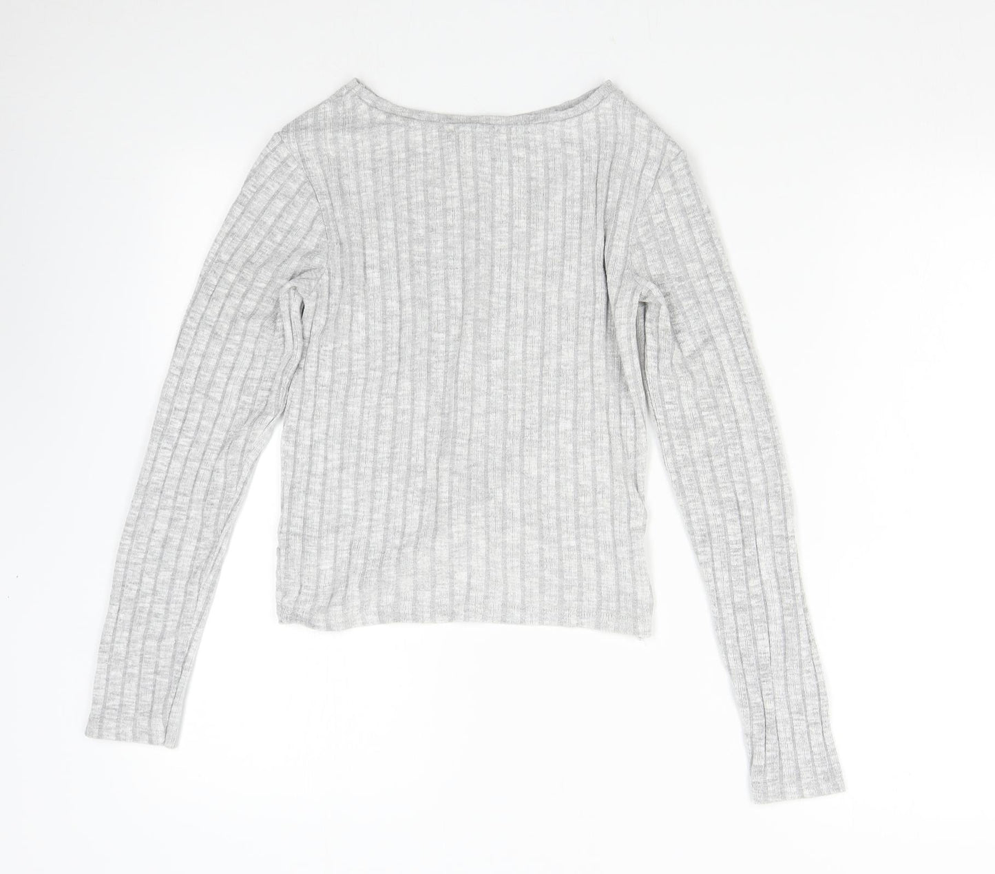 Primark Womens Grey   Basic T-Shirt Size 6