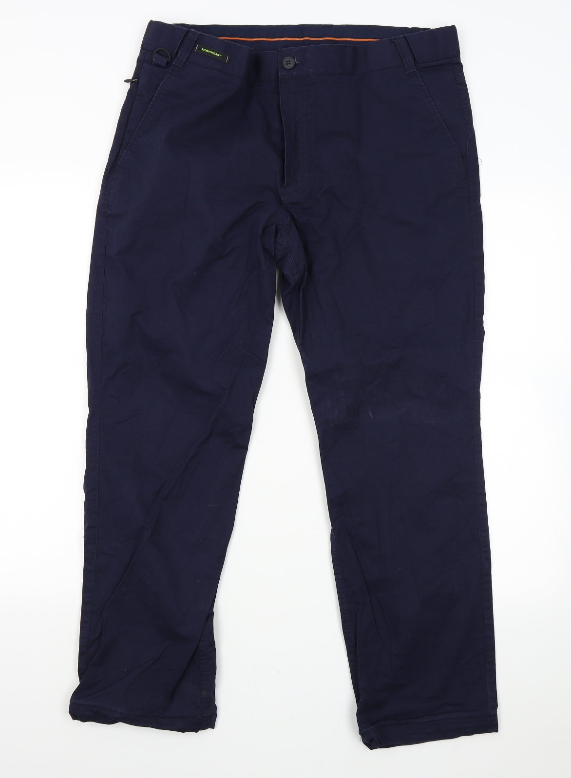 M&S Mens Blue   Trousers  Size 36 L29 in