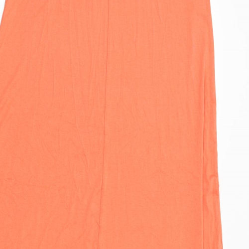 FOREVER 21 Womens Orange   Maxi  Size 22