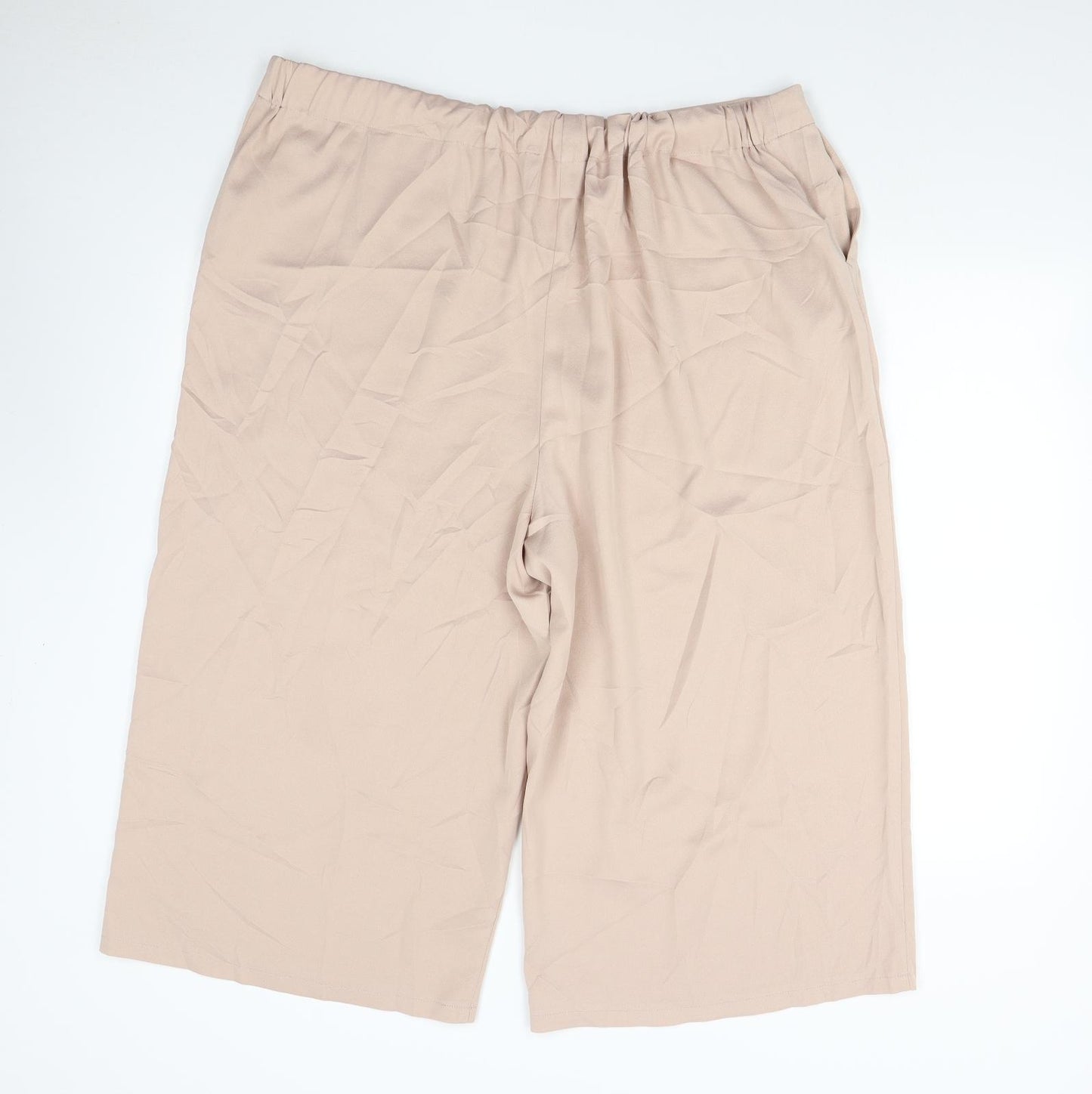 George Womens Pink   Cropped Trousers Size 22  - Culottes