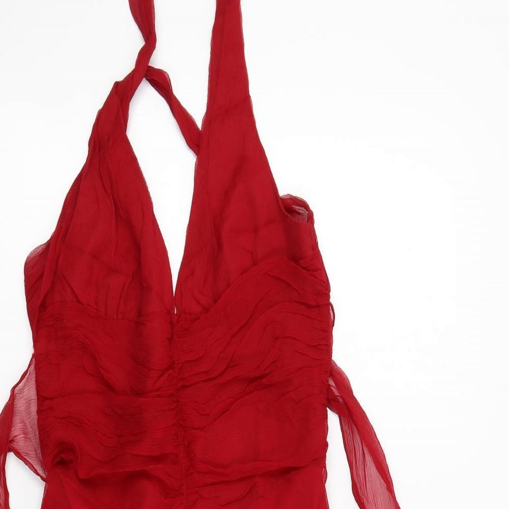Warehouse Womens Red   A-Line  Size 10