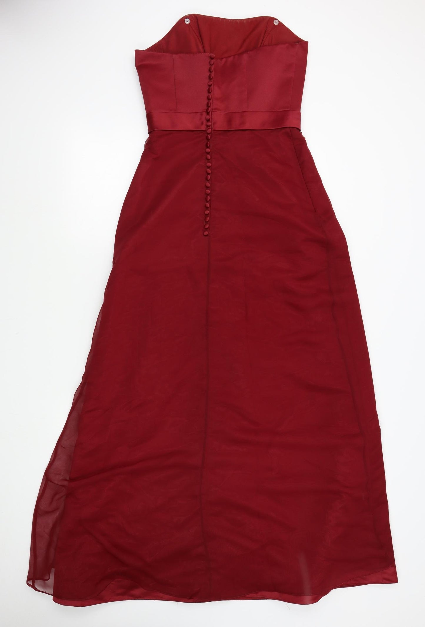 Margaret Lee Womens Red   Ball Gown  Size 12