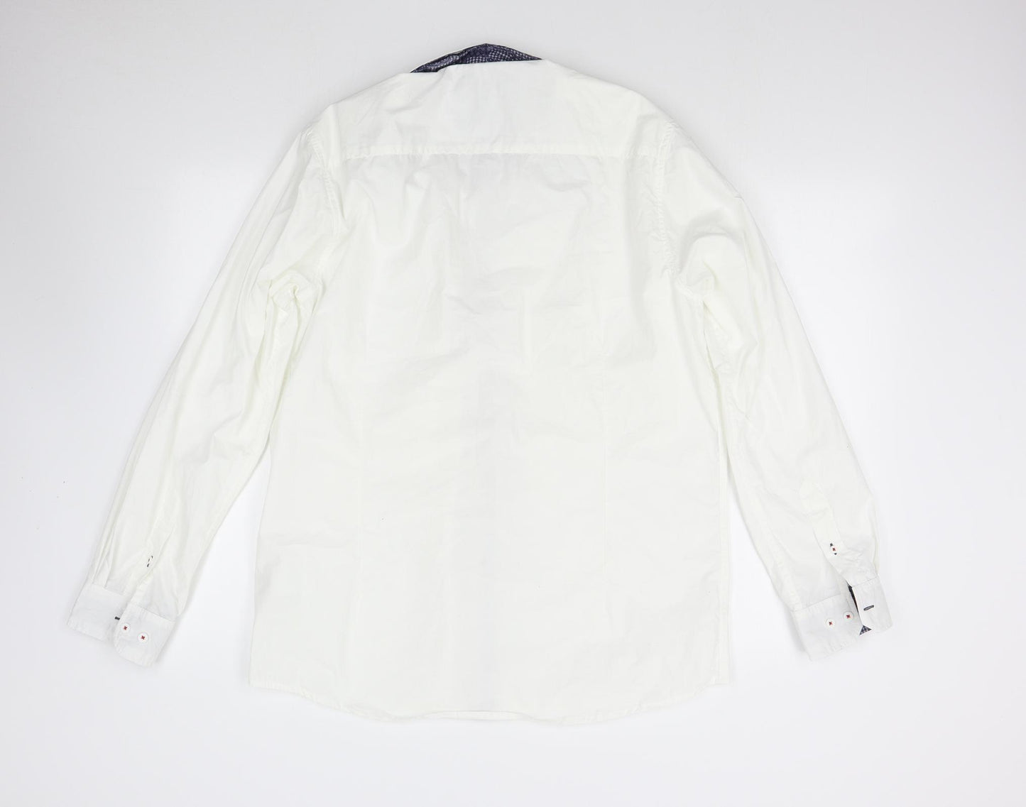 Joe Browns Mens White    Button-Up Size L