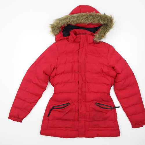 TOG 24 Womens Red   Puffer Jacket Coat Size 12