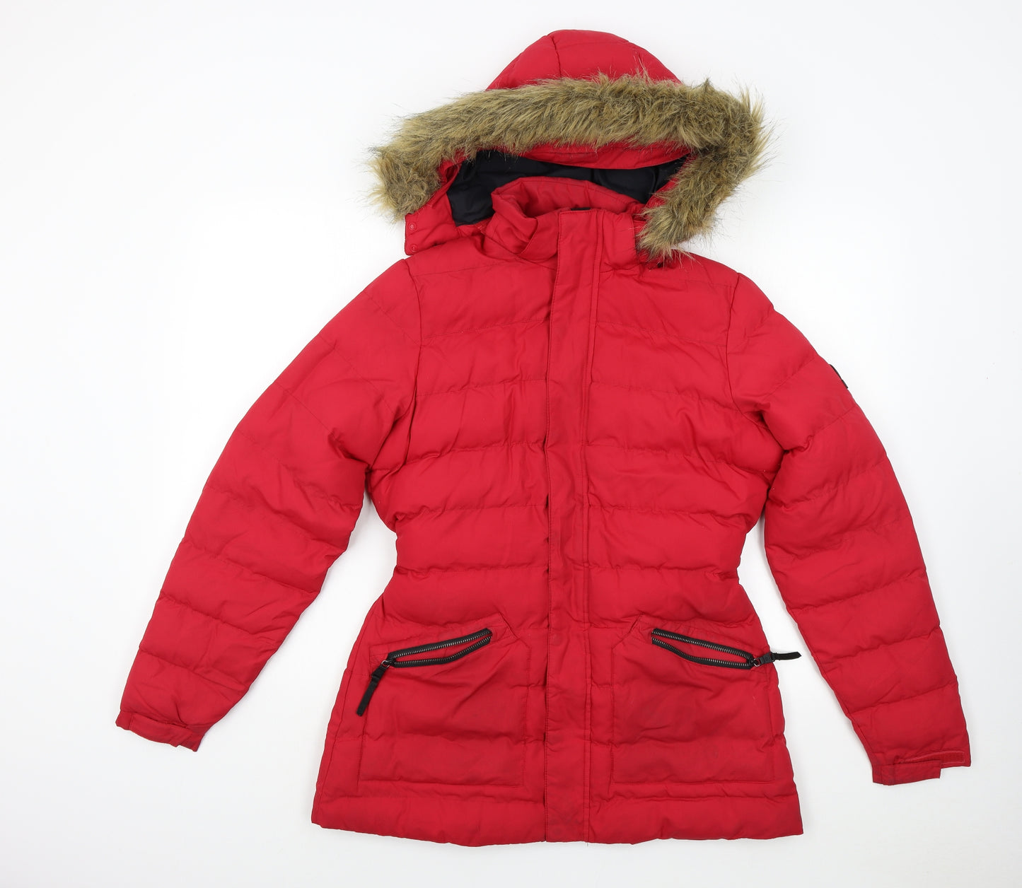 TOG 24 Womens Red   Puffer Jacket Coat Size 12