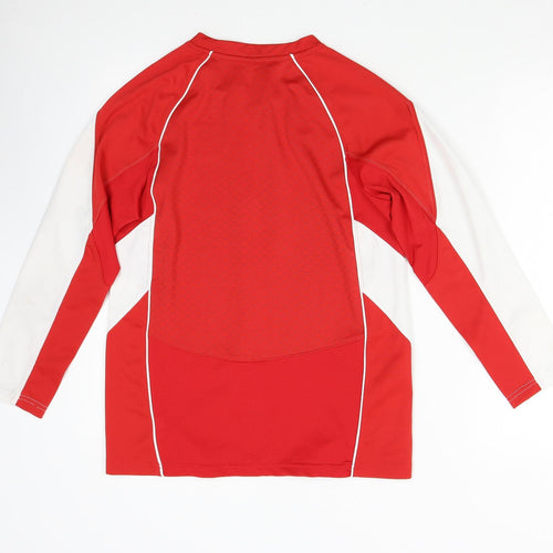 Under armour Boys Red   Basic T-Shirt Size XL  - Welsh Rugby