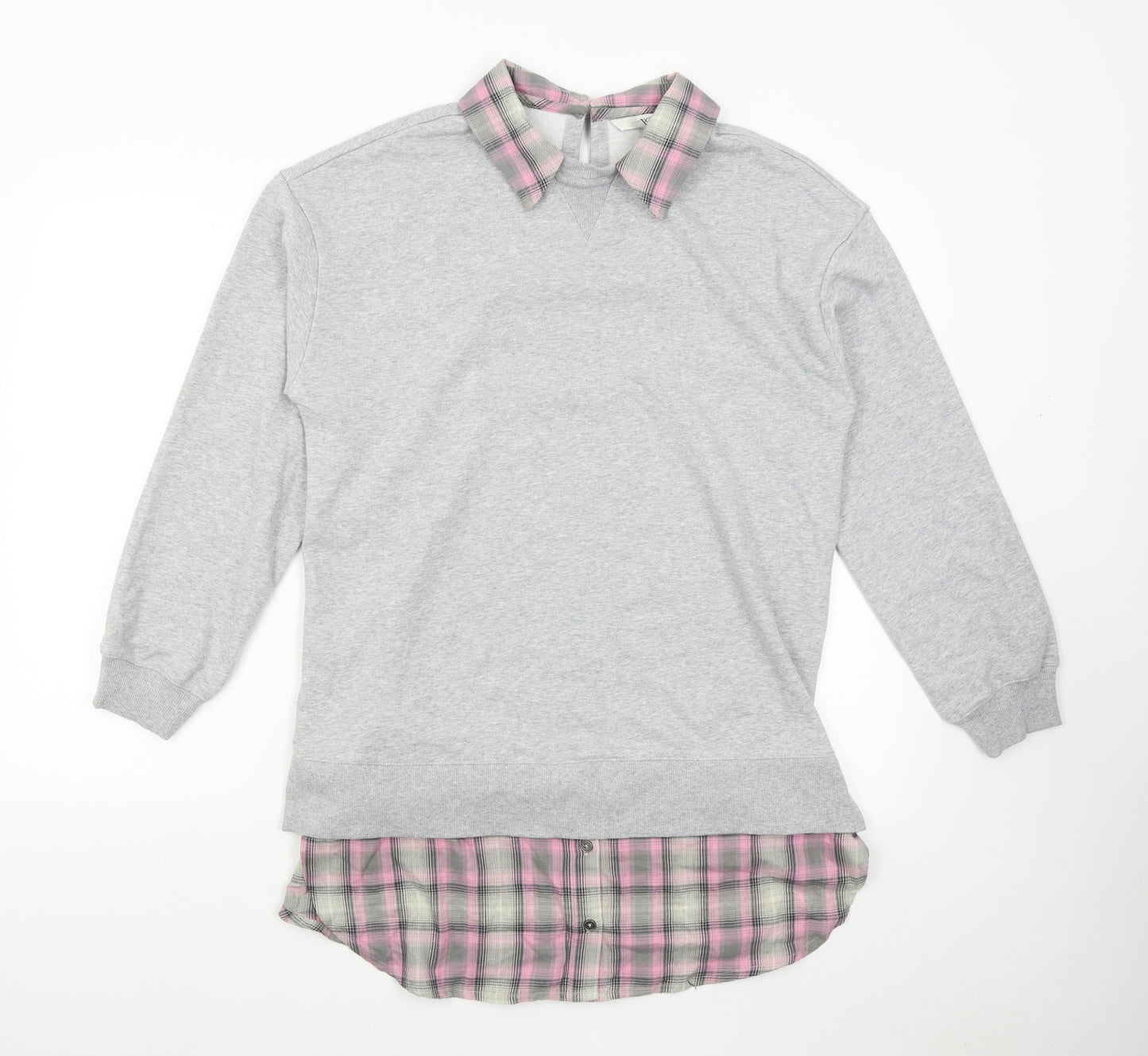 Nexxt Womens Grey   Jumper Dress  Size M
