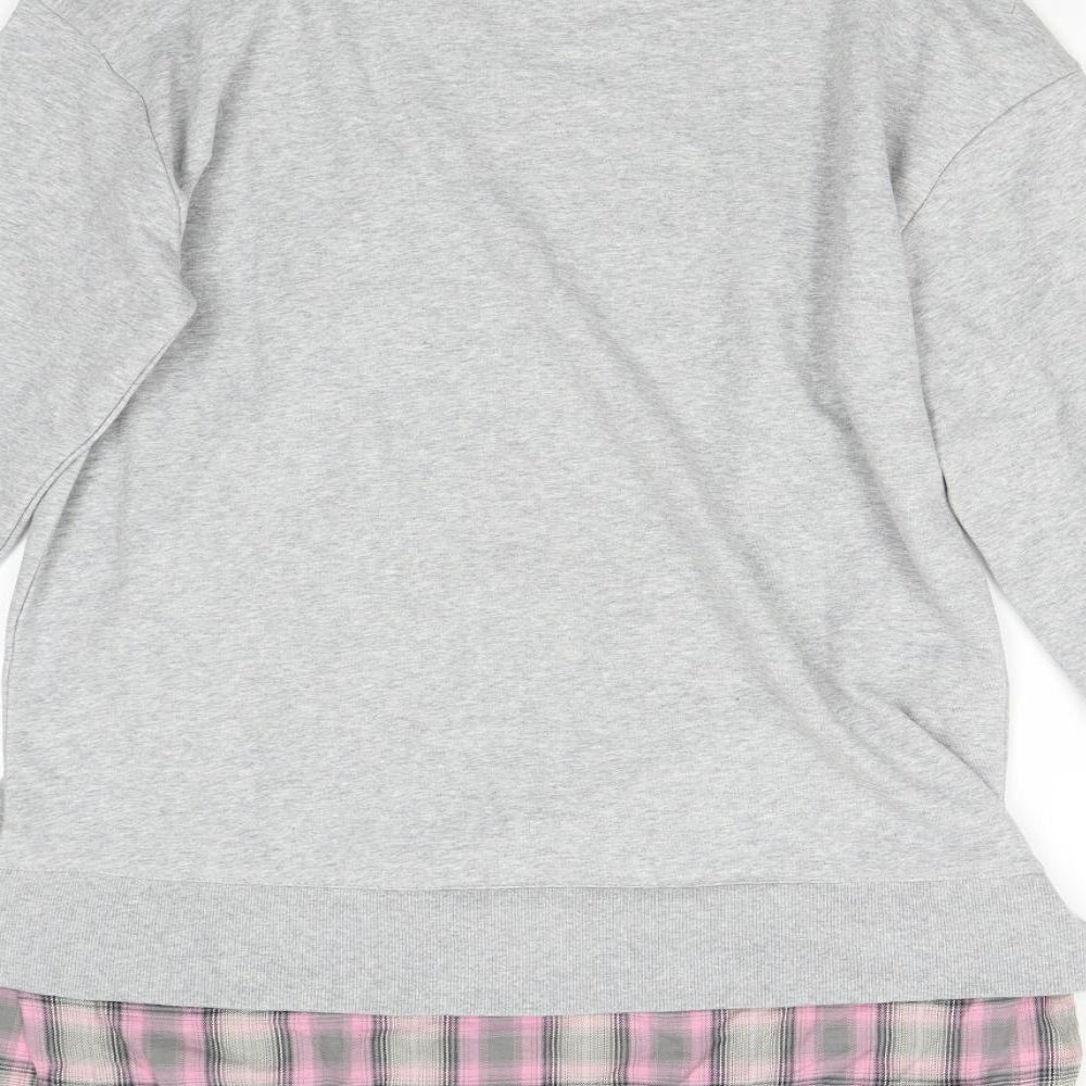 Nexxt Womens Grey   Jumper Dress  Size M