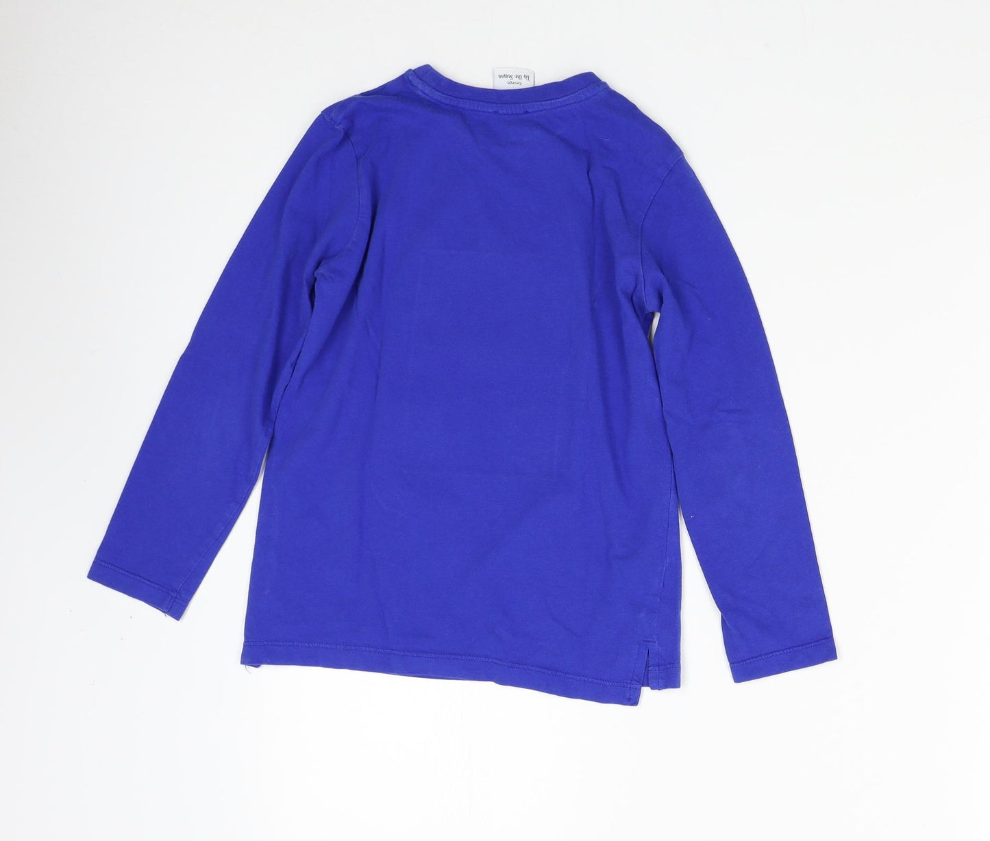 George Boys Blue   Basic T-Shirt Size 7-8 Years  - Christmas